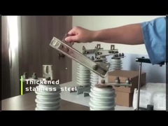 GW9-10 Single Phase Outdoor Electrical Isolator Switch Porcelain Disconnector