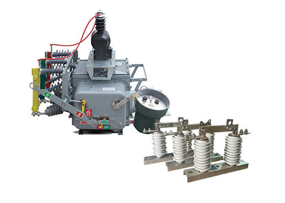 12kV 50Hz مفك الدوائر الفراغية عالية الجهد GB1984-2003 مع جهاز تحكم مفك الدوائر الخارجي مع مفتاح العصا
