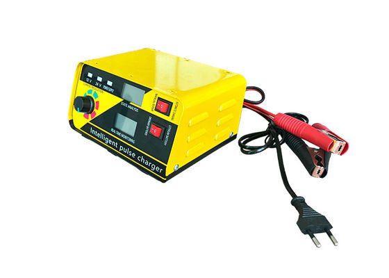 HAS-L-618D شاحن بطارية المحرك عرض LED لون أصفر شاحن بطارية الليثيوم الذكي صيانة البطارية