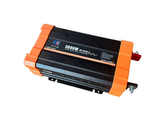 شكل موجة الصين النقي محول الطاقة المنزلي DC12V AC110V قابلة للتخصيص مع تثبيت سهل شاشة LCD محول تصميم جديد