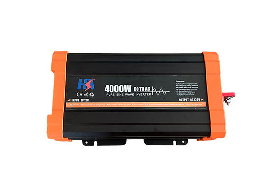 عاكس الطاقة المنزلي الكهربائي مخرج شحن USB مع حماية متعددة 4000w عاكس الطاقة النقي مع مرونة الاستخدام