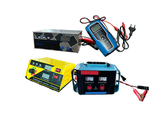 12V/24Vحمض الرصاص/الليثيوم شاحن بطارية المحرك المحمول التحكم التلقائي محول مصدر الطاقة LED/Lcd Display